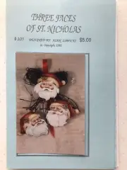 Vintage Tole Pattern Packet: Three Faces of St. Nicholas by Jean Zawicki