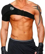 Shoulder Brace, Rotator Cap Support for Pain, Lightweight Neoprene Band Support Brace for Shoulder Pain Relief, Right and Left Arm