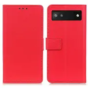 For Google Pixel 7a Anti-drop Leather Phone Case Wallet Stand Cell Phone Cover