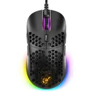 Gram DIY Honeycomb Shell Wired RGB Gaming Mouse PC Gaming Mouse with 9 Button...