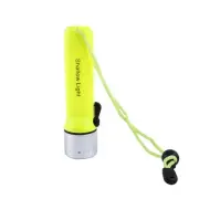 180LM LED Waterproof Diving Flashlight Fluorescent Green Underwater Torch W WP