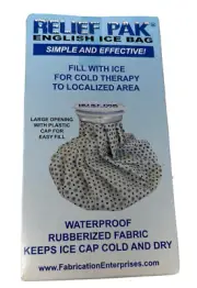 Relief Pak English Ice Cap Reusable Ice Bag - 9" Diameter