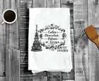 Cafe, Chocolat, Pates Tea Towel - FREE SHIPPING
