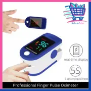 Professional Finger Pulse Oximeter Blood Oxygen Saturation & Heart Rate Monitor
