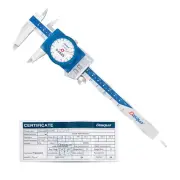 Dasqua 6"/150mm IP67 Digital Caliper Metric/Fraction/Fine 0.0005" Precision