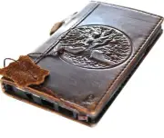 Genuine Leather case fo Galaxy s22 S23 s24 S25 Ultra Wallet Note s21 Vintage FE
