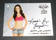 2015 Benchwarmer KASSIE LYN LOGSDON Daizy Dukez Black Ink Autograph PLAYBOY Hot