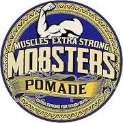 Mobsters Hair Pomade Strong Hold Water Based Deluxe Matt Finish Hair Wax Pro Salon Use Large 150g Tin Special Edition (Muscles)