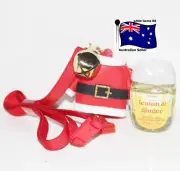 BATH & BODY WORKS Lemon & Ginger POCKETBAC & Santa Holder HAND SANITIZER