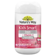Natures Way Kids Smart Iron And Vitamin C Chewable 50 Tablets