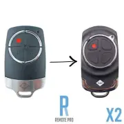 2 x B&D TB6 Tri Tran+ Remote Garage Transmitter Black PanelPro/ADV/SDO-4V1/RDO