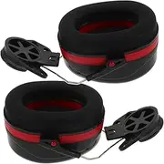 DOITOOL 1 Pair Noise Reduction Ear Protectors Sound Isolating Earmuffs High Density Sponge for Comfort Ear Protection Earmuff for Industrial Safety
