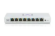 Alta Labs S8-POE 8-Port PoE Switch, Layer 2, 4x 802.3at PoE+ Ports & 4x Non-PoE Ports, 60w PoE Budget, Wallmount included