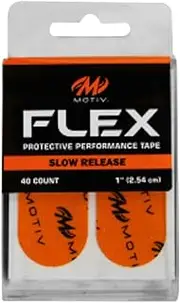 Motiv Flex Protective Performance Tape Orange - Pre Cut 40 Pieces