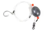Sea Striker SRCH8 Circle Hook Snapper Grouper Rig 8oz Egg Sinker