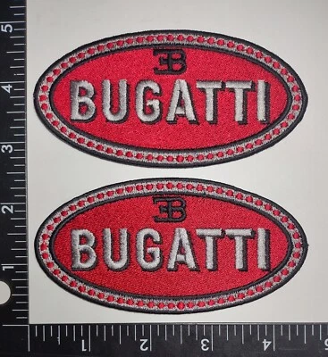 BUGATTI OWNERS CLUB Racing Champion Quality Patch Hook / Loop Tactical