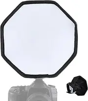 Generic Speedlight Diffuser | Macro Photography Flash Diffuser | Octagonal, Light for Speedlight, Dish Speedlite