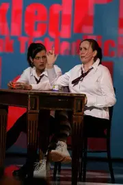 Comedienne Catherine Tate performs second ASDAs Tickled Pink chari- Old Photo 1