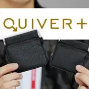 VDR Quiver Plus Magic Tricks Magic Coin Purse Leather Magician Close Up Gimmick