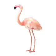 Hansa - Flamingo - Realistic Bird Animal Stuffed Plush Toy - 83cm