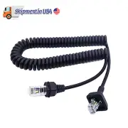 Mic microphone cable cord for Kenwood radio KMC-35 KMC-36 DTMF