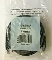 2 Packs Belkin Ethernet Patch Cable Black Snagless CBL Cat5e 20Feet