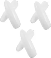 TINEASUR 3 Pairs Inflatable Boot Brace Long Boot Support Insert Boots Holder Boots Stays Shapers Boot Trees Inflatable Tall Boot Shaper Insert Boot Shape Keeping Tool Boot Inserts Pvc White