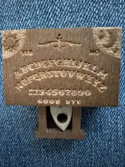Handmade Mini Ouija Board with Drawer And Planchette Unique Fun Collectible