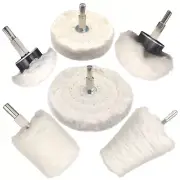 6 Pcs Buffing Wheel for Drill,Buffing Pad Polishing Wheel Kits,Wheel S