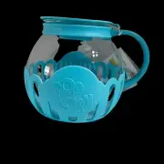 Ecolution Original Microwave Micro-Pop Popcorn Popper, Borosilicate Glass No Box