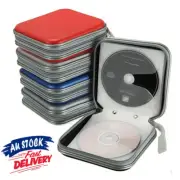 40 Disc CD DVD Storage Zipper Bag Case Hard Box Wallet Album Holder Portable AU