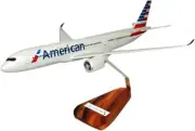 American Airlines Airbus A350-900 New Color Desk Display Model 1/100 SC Airplane