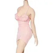1/6 Female Pink Slim Skirt Dress Clothes Model F12" dressing Action Figure