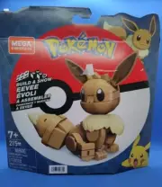 New MEGA Pokémon - Build & Show Eevee ~ 215 Pieces ages 7+ MSRP $30 NIB