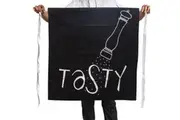 100% Cotton Master Chef Half Apron Heavy Duty Tasty