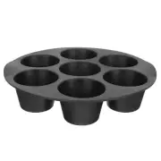 Silicone Muffin Tin Cake 7- Holes Cake Pans Egg Bites Pan Air Fryer Muffin