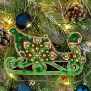 DIY Christmas tree toy kit "Magic sleigh"