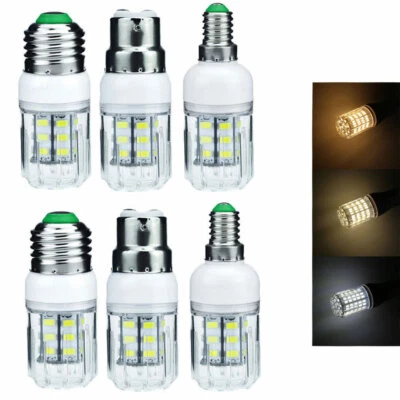 10X 5W E27 E12 E14 LED Corn Light Bulbs 5730 SMD DC 12V 24V Replace White Lamp
