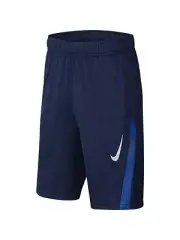 NEW Nike Boys Big Kids Core Training Shorts, Navy Blue, Size SMALL Free Shipping