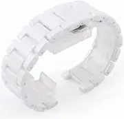 YANGYIYANG Concave Ceramic Strap 20 * 11 18 * 10 16 * 9mm Watch Band Bracelet Fit for Gucci Fit for Omega Fit for GC Fit for Guess Fit for Dior Fit for Pasha Watch Accessories