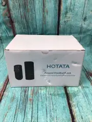 HOTATA Keyless Entry Door Lock with Keypad Smart Electronic Deadbolt Lock Up. 96