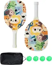 Table Tennis Racket - Tennis Paddle - Comfortable Grip Accessories Portable Game Equipment for Beginner Kids Youth Adults Women Outdoor