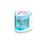 Automatic Two-hole Electric Pencil Sharpener Home Office School Supplies blue