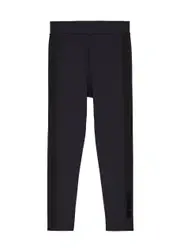 Moncler Kids Logo Stretch-jersey Leggings (12-14 Years) - Black 14 years