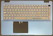 New Dell Inspiron 5584 US/INT Keyboard Palm Rest Assembly / Fr. - Eng. / H75TH