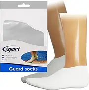 [Isport] Adults Kids Swimming Pool Feet Foot Verruca Waterproof Guard Aqua Socks, 1 Pair (Small)