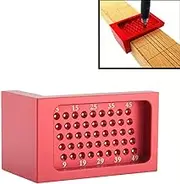 Ultra Precision Woodworking T-Type Scribing Ruler - Measuring Tool With Cross Calibration - Aluminum Alloy