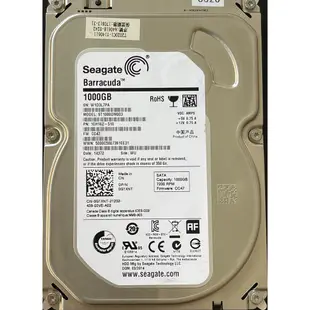 3.5吋硬碟 希捷 SEAGATE ST1000DM003  1TB  SATA3  7200轉