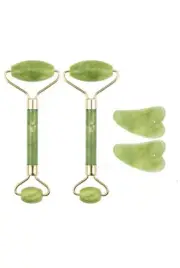 Rose Quartz Facial Roller (Green)