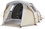 Decathlon Air Seconds 4.1 Inflatable Fresh And Black Family Tent - 4 Person Cappucino - Camping Tent